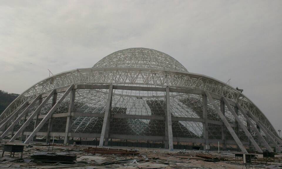 富锦体育场馆网架工程